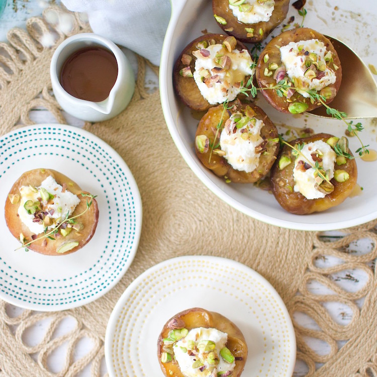 Picture of Brown Sugar Roasted Peaches 